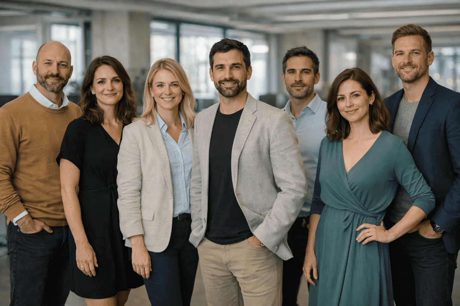 Team working on AI trading platform — Nitido Fondorio